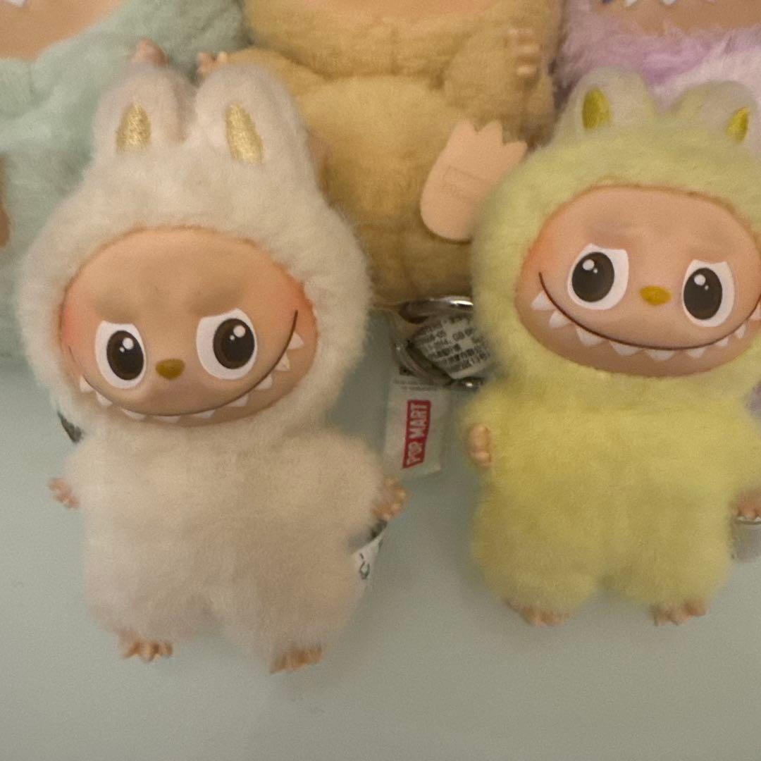 La bubu ぬいぐるみ・マスコットセット（多彩な色）