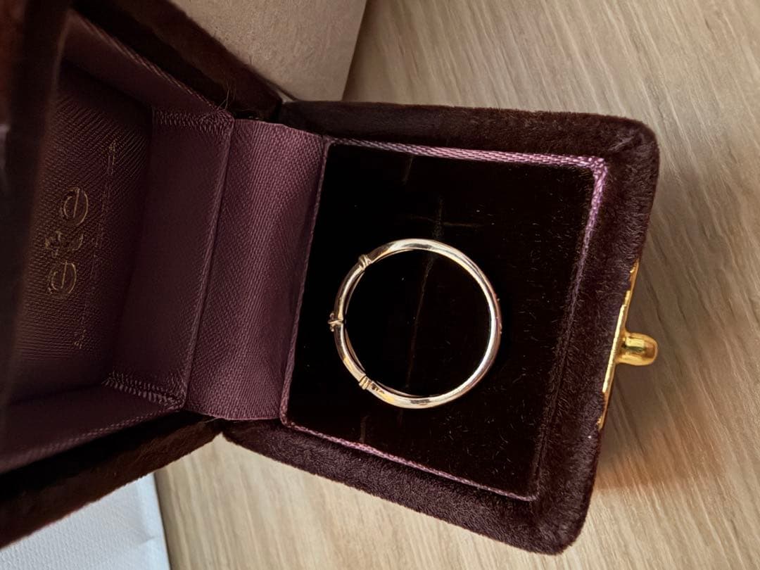 ete シンプルリング ピンキーリング　7号