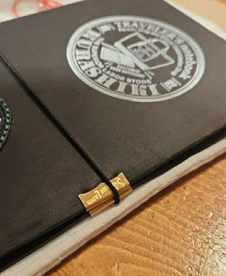 TSL倉敷 カスタム トラベラーズノート レギュラーサイズ ブラック 黒