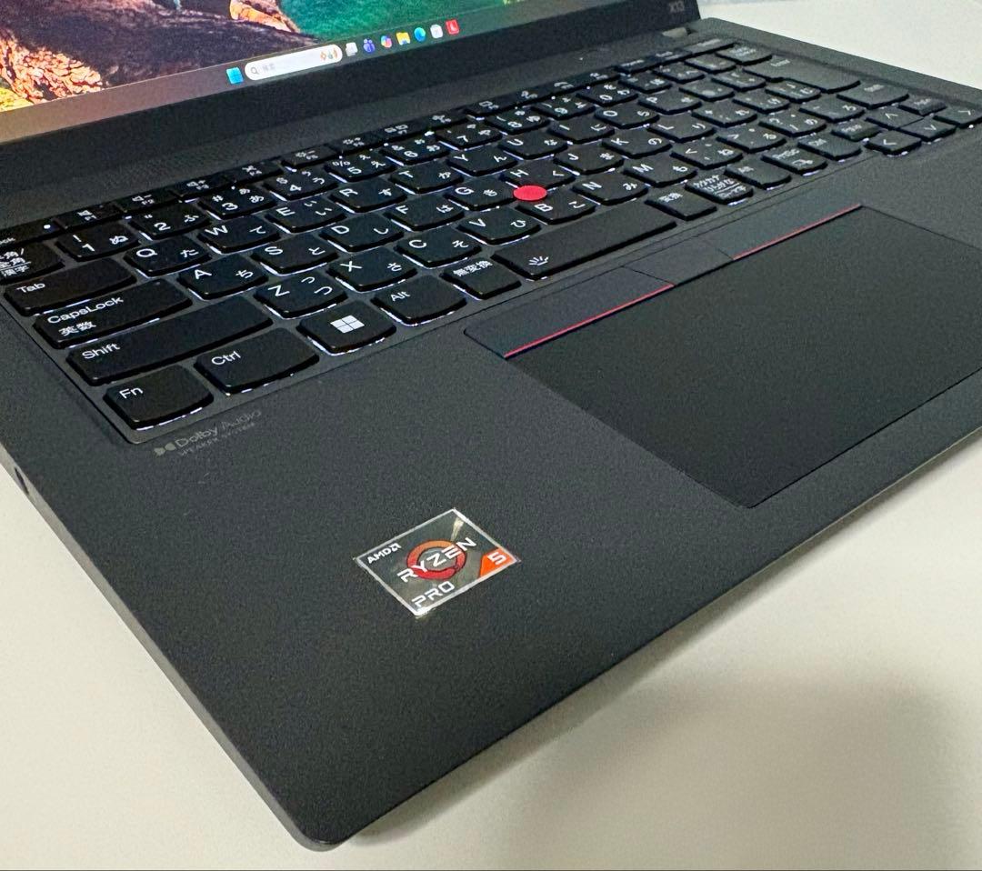 【Ryzen5PRO搭載】ThinkPad X13 Gen3✨メモリ16GB美品