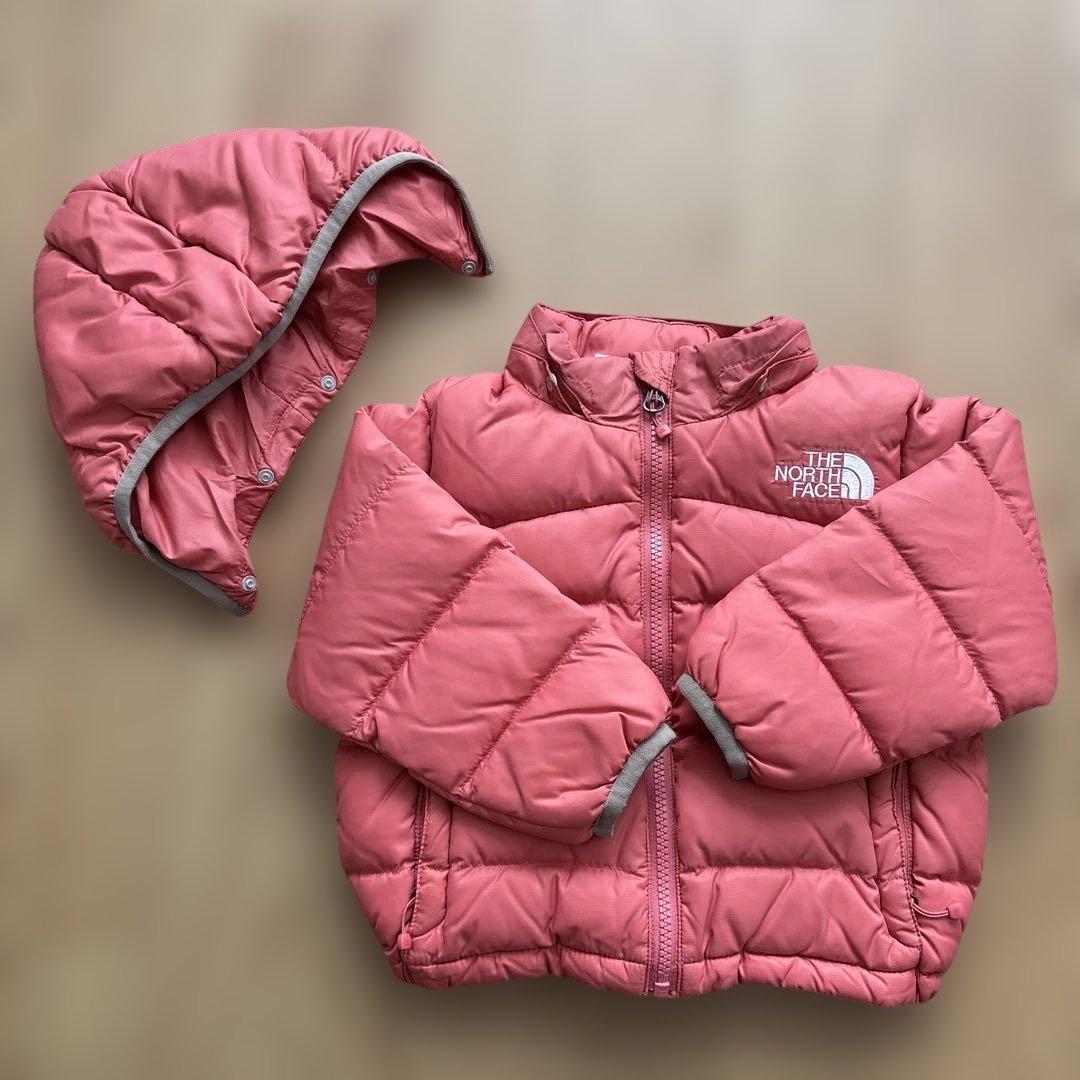 THE NORTH FACE ダウンジャケット 90cm アコンカグア ピンク