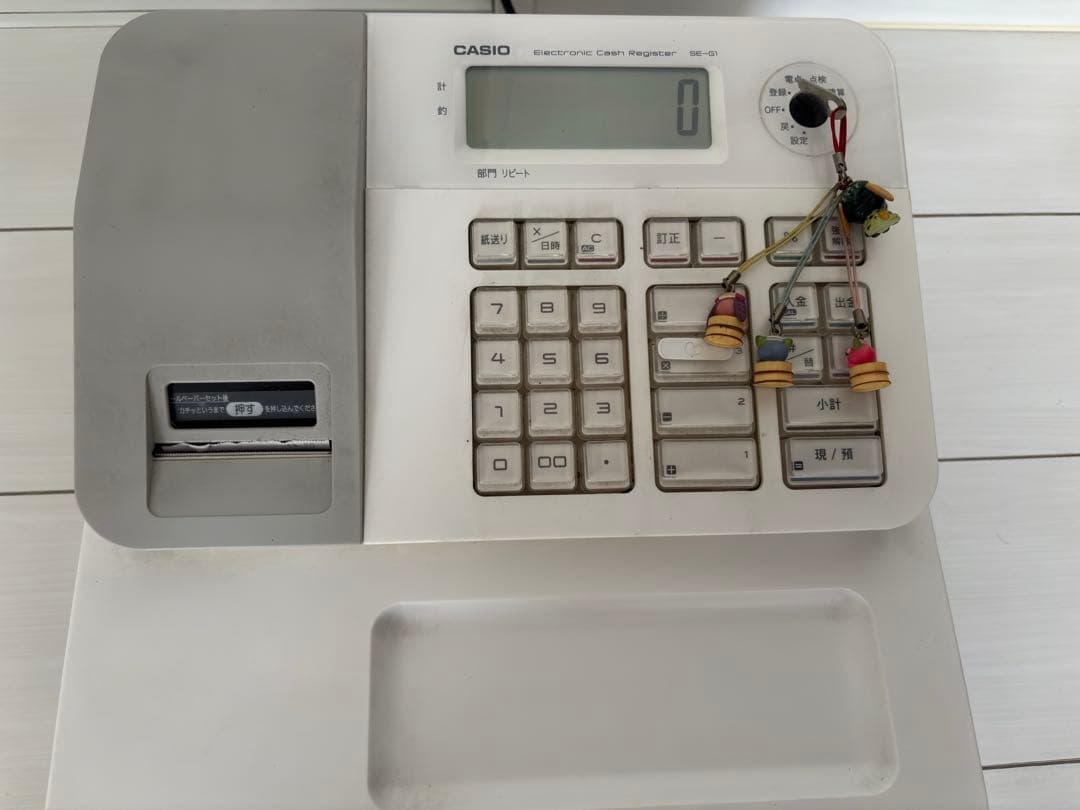 CASIO キャッシュレジスター SE-G1