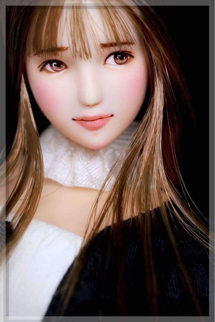 ♪♪ 1/6 　ドール カスタムドールヘッド　星莉　(あかり)　　　♪♪