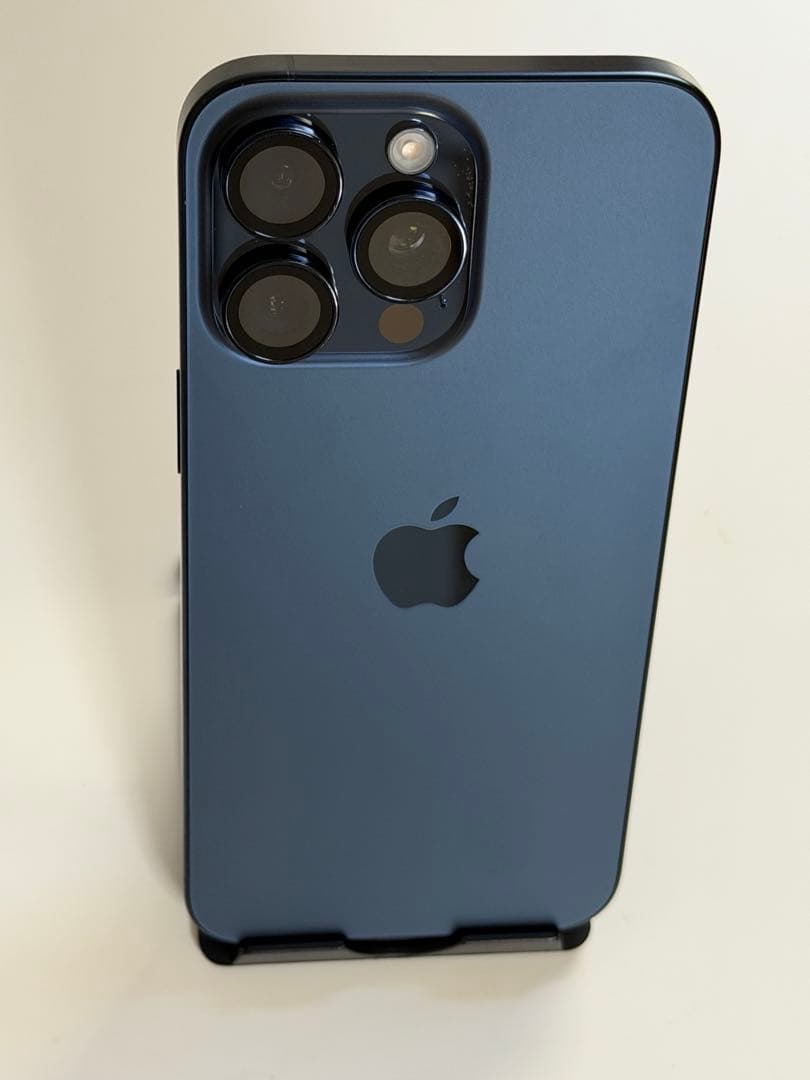 【美品】iPhone15ProMax 256GB ブルーチタニウム