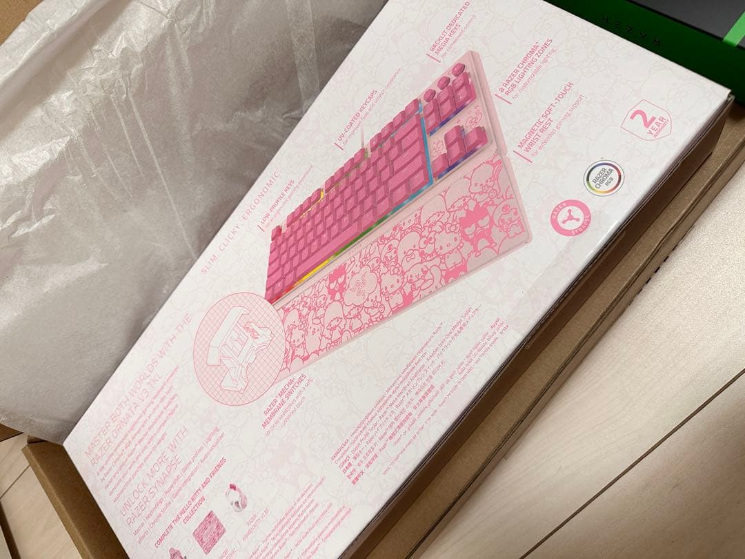 J*a様 Razer Customs サンリオコラボ　キーボード&マウスセット