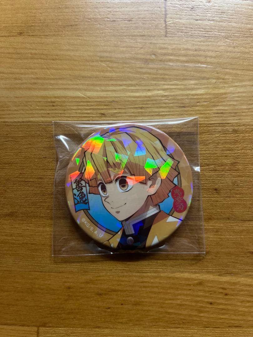 鬼滅の刃　我妻善逸　C103 缶バッジ　コミケ