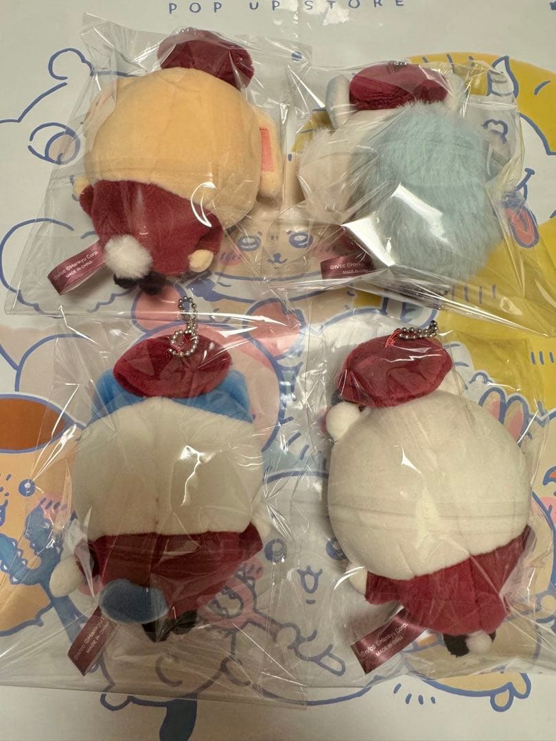 ちいかわ　阪急　マスコット　阪急電車なマスコット　4点セット