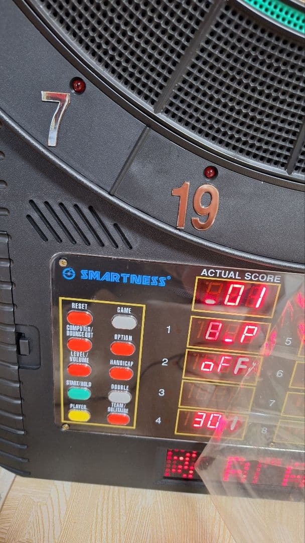 エレクトロニックダーツ FH-9881 1P～8P レトロダーツ　希少商品！