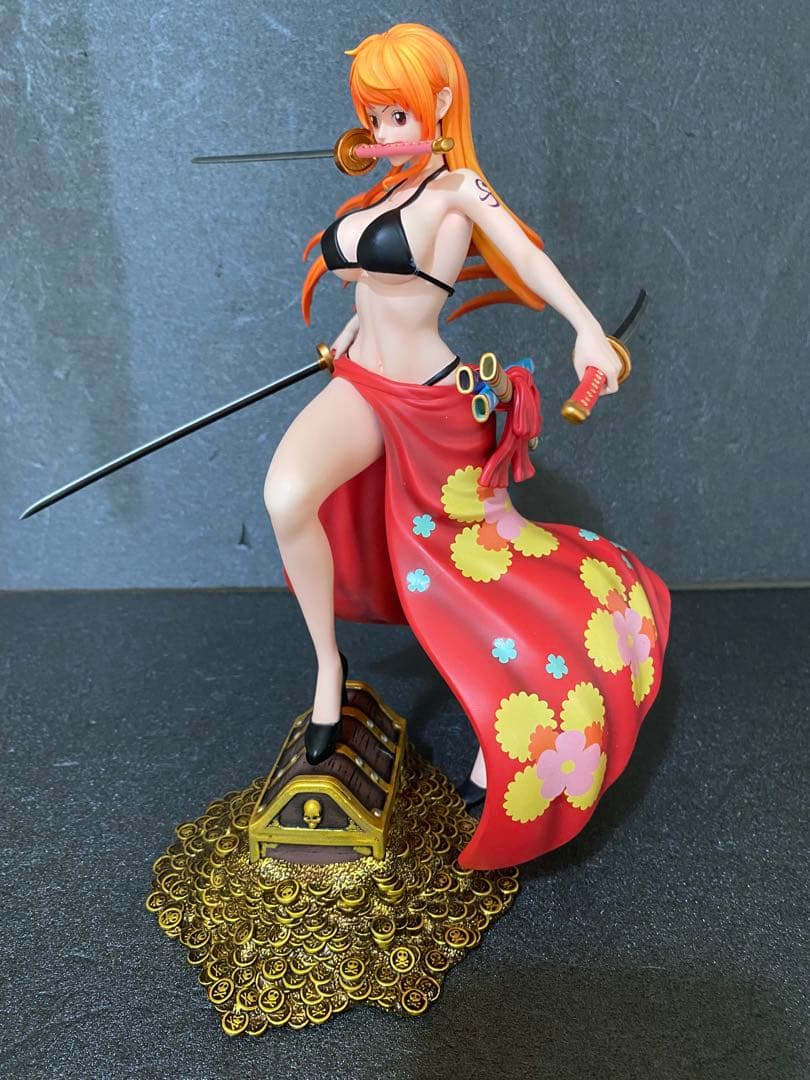 ワンピース ナミ フィギュア　ガレージキット　3刀流　限定品　期間限定価格