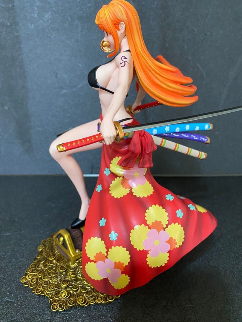 ワンピース ナミ フィギュア　ガレージキット　3刀流　限定品　期間限定価格