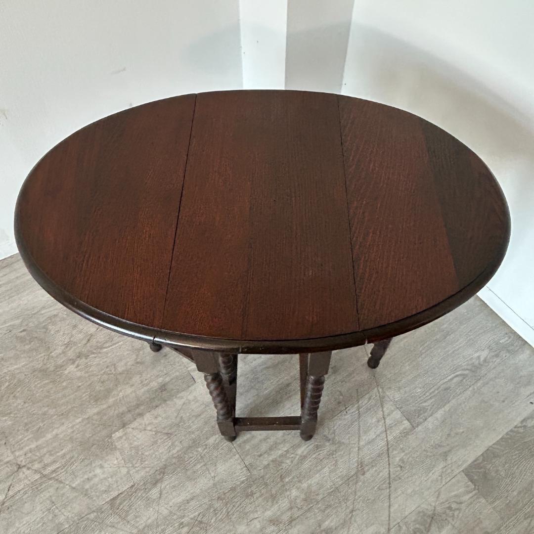 イギリス アンティーク家具 ゲートレッグテーブル 1930年頃 852A