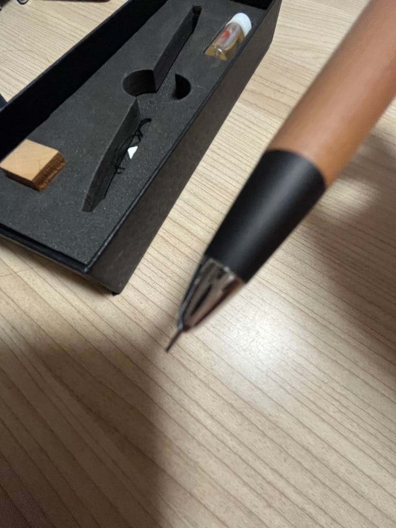 野原工芸 新型シャープペンシル　シルバークリップ　イチイ