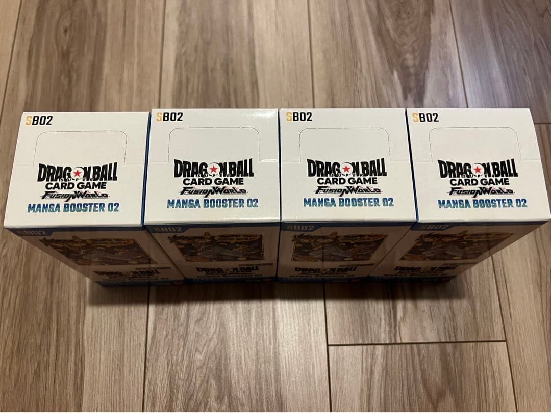 ドラゴンボール フュージョンワールド マンガブースター2 4box 新品未開封