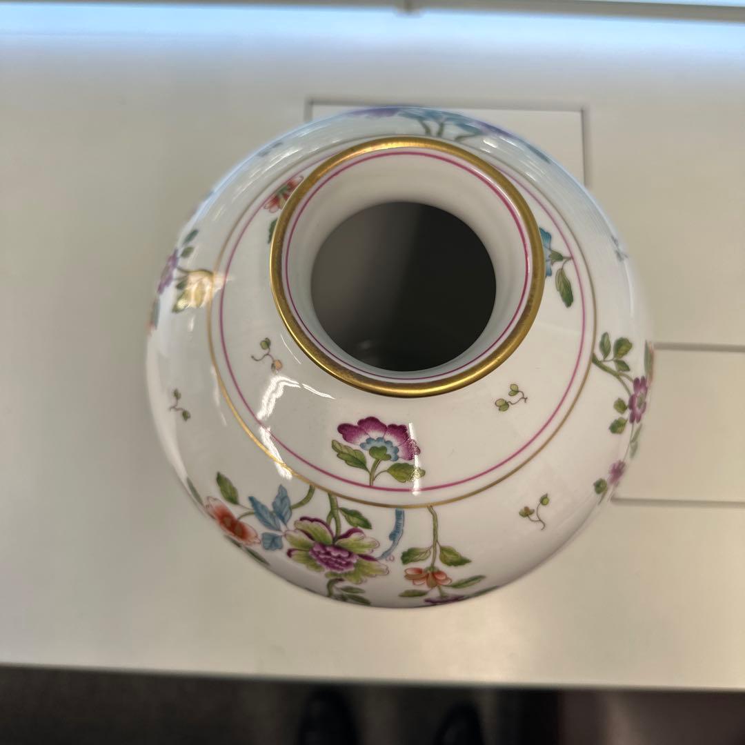 ジノリ1735 フラワーベース　花瓶　 グランデューカ