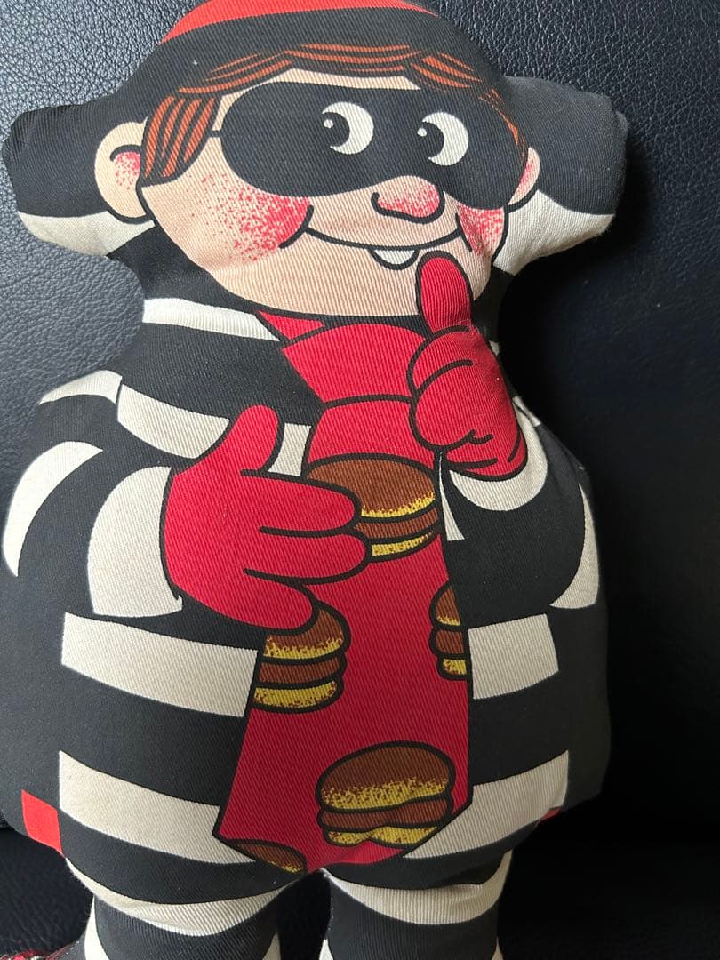 ★マクドナルド/ハンバーグラー 1987年 ピロードール/ラグドール　ぬいぐるみ