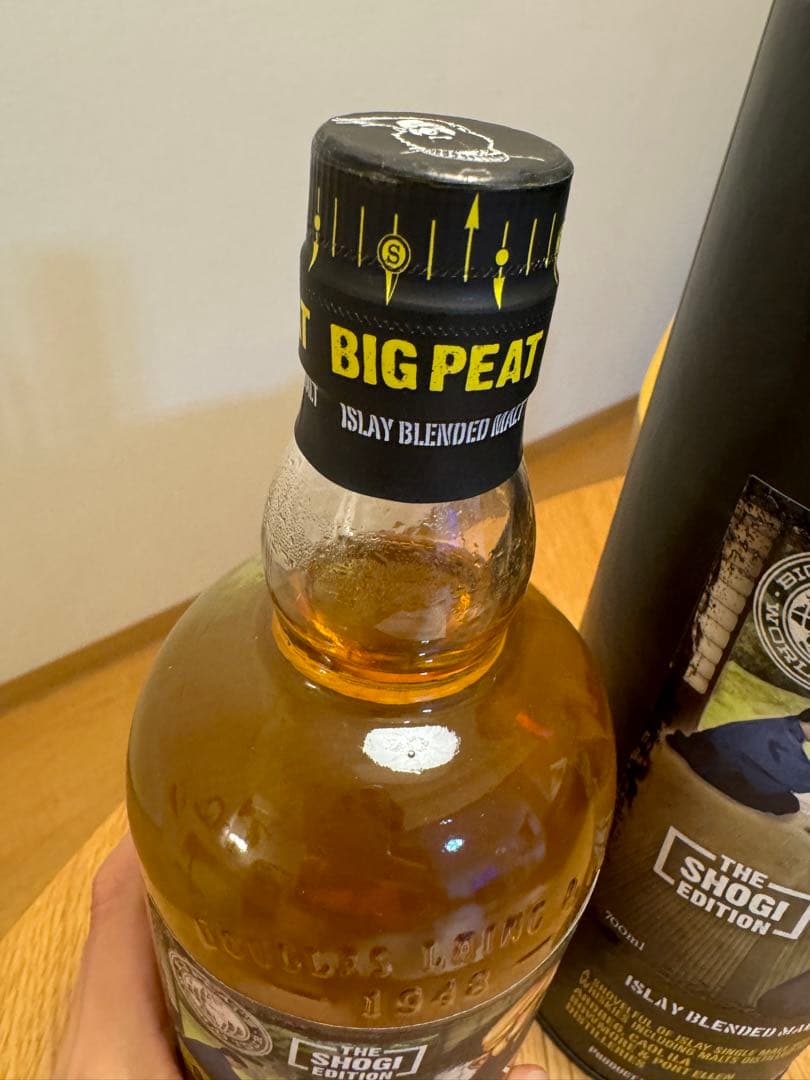 ダグラスレイン ビッグピート 将棋エディション スコッチ 限定品 筒付き 700