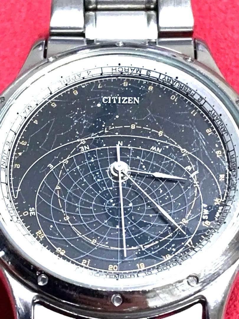 ⭐️希少⭐️整備、電池交換済⭐️シチズン　コスモサイン　メンズ腕時計　ビンテージ