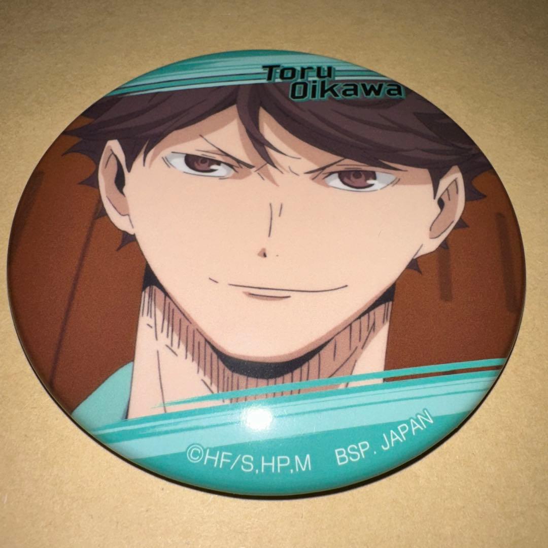 ハイキュー！！　一番カフェ　及川徹　缶バッジ