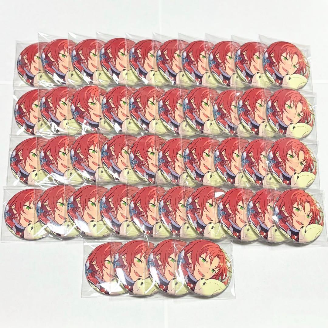 月永レオ　テーマ　缶バッジ　ホワイトベア　2023 winter 44点