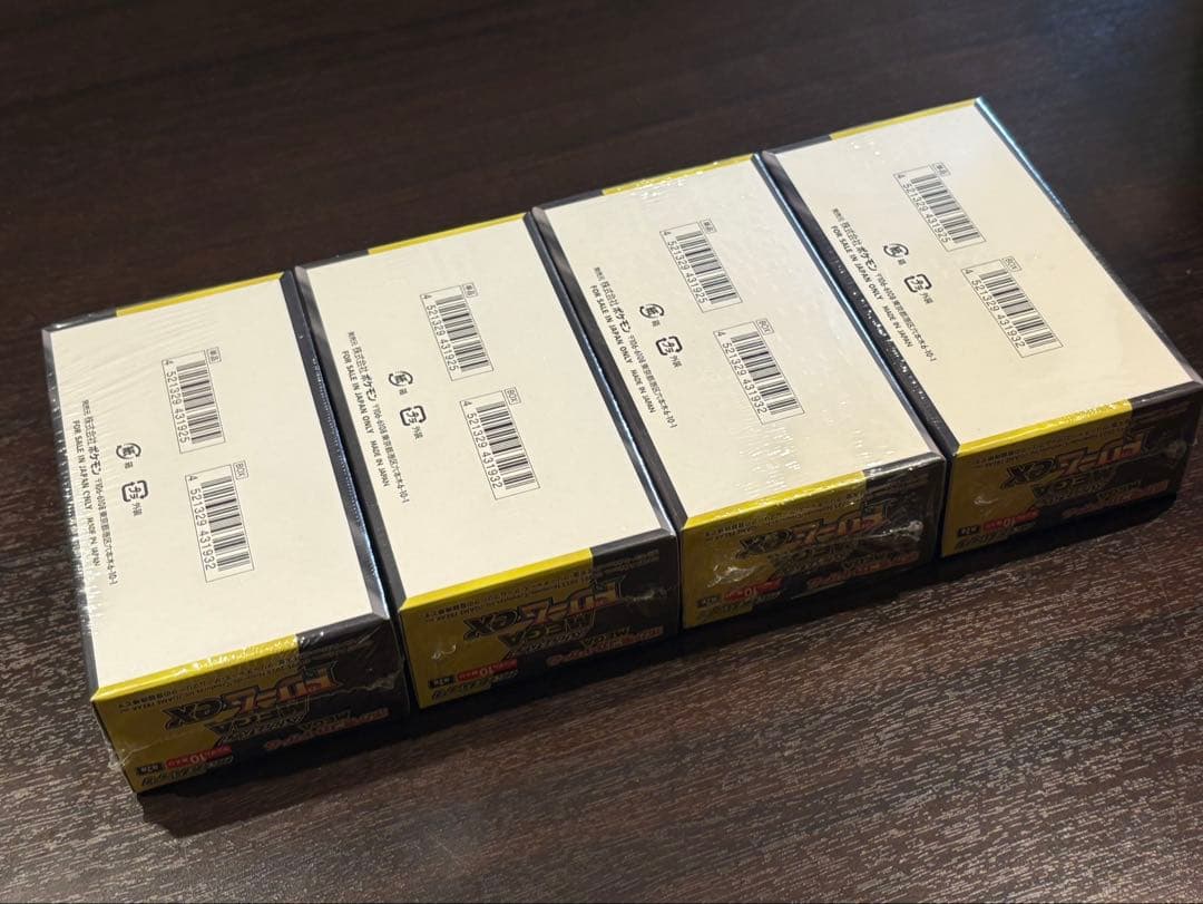 ポケモンカードMEGA ハイクラスパック ドリームex 4BOX　シュリンク付き