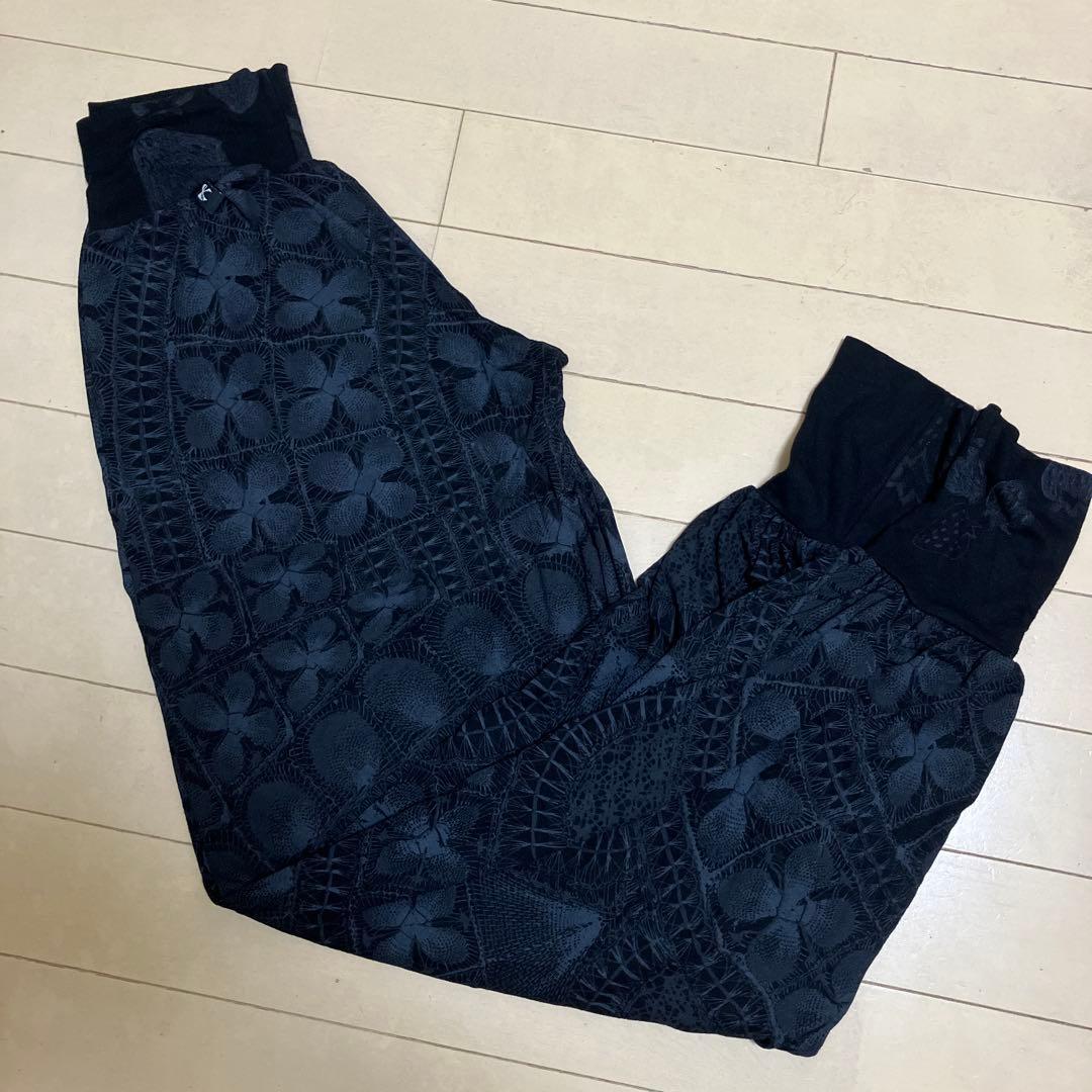 ホァナデアルコ　アラジンパンツ　ミネグラ　ニャンドゥティ&ありといちご　黒