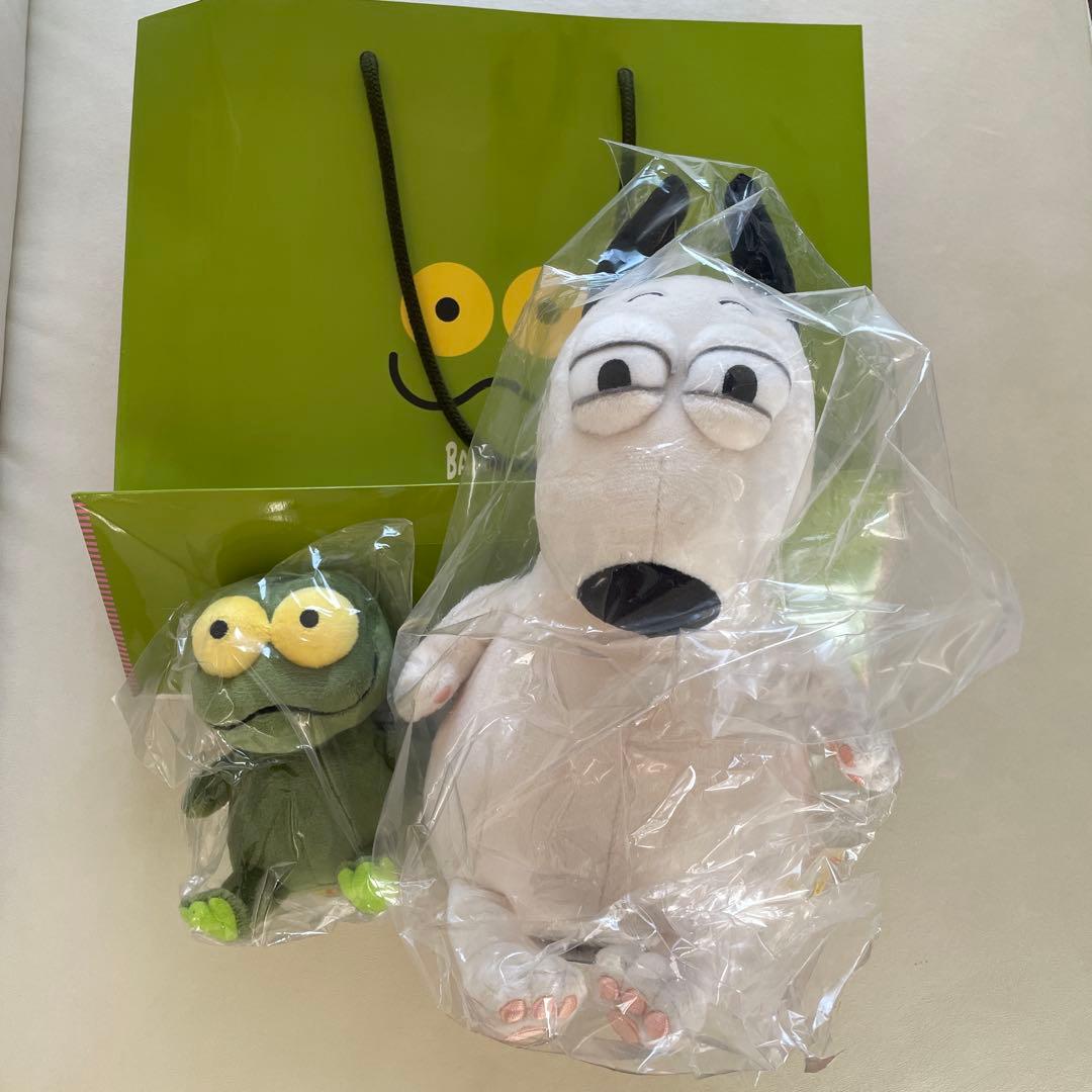 バムとケロ　ぬいぐるみ＋紙袋