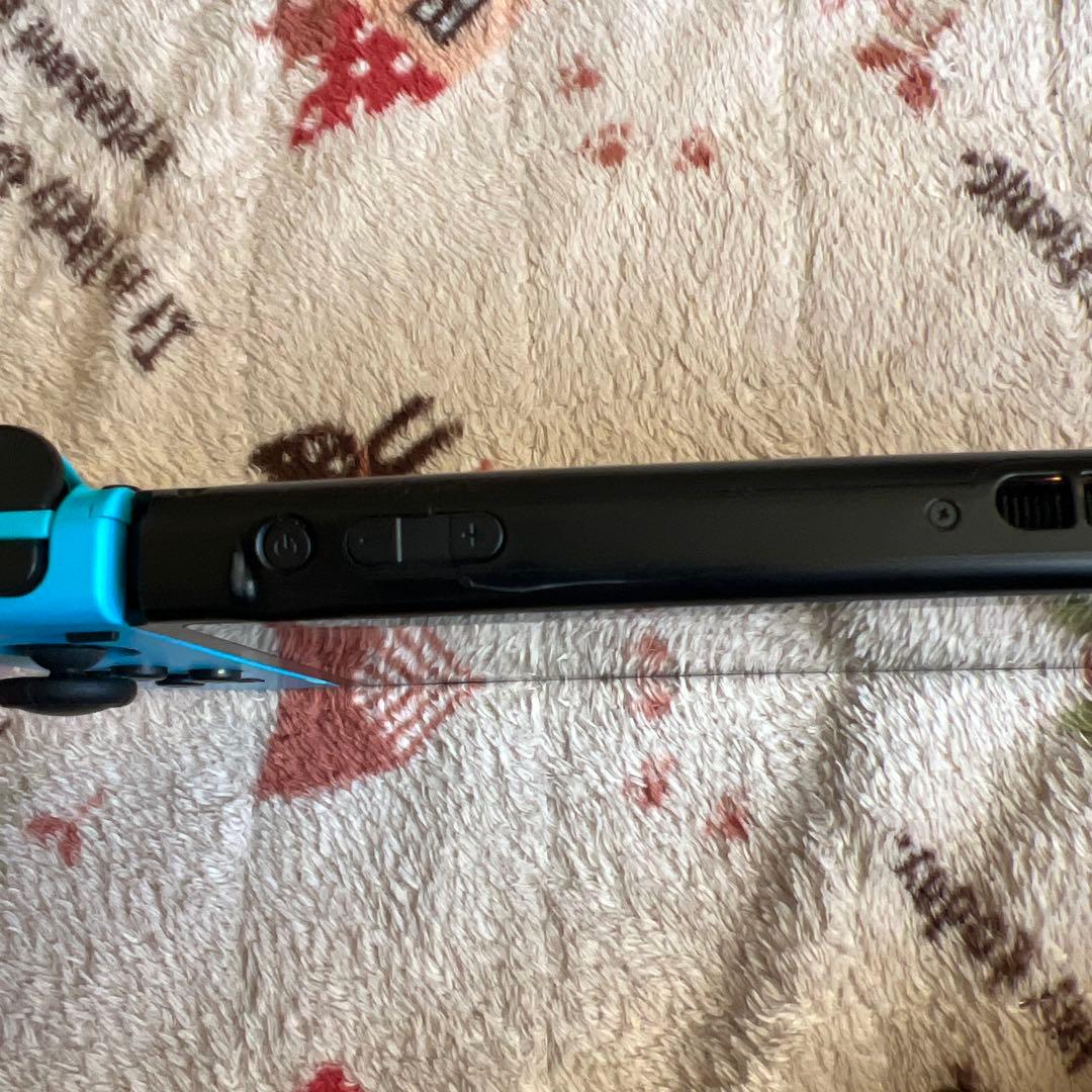 【傷あり】 Nintendo Switch 本体 ネオンブルー/レッド 付属品付