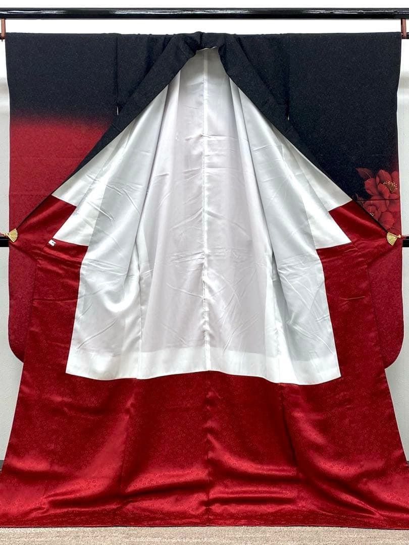 振袖 豪華 銀通し 金彩 大輪 身丈170cm パールトーン加工済