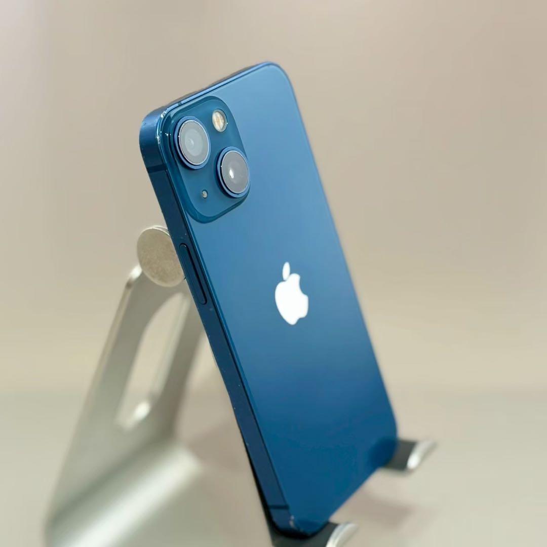 『バッテリー新品』iPhone 13 mini 128GB ブルー　本体
