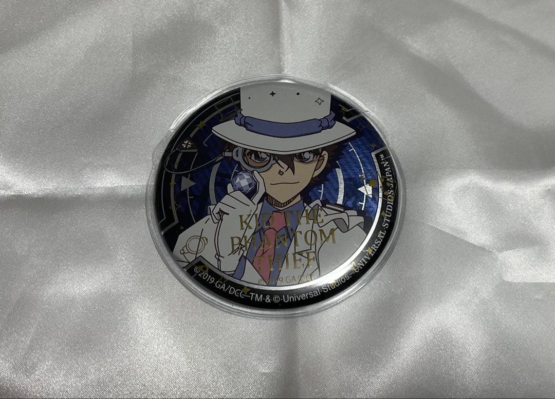 名探偵コナン 怪盗キッド ユニバ 缶バッジ