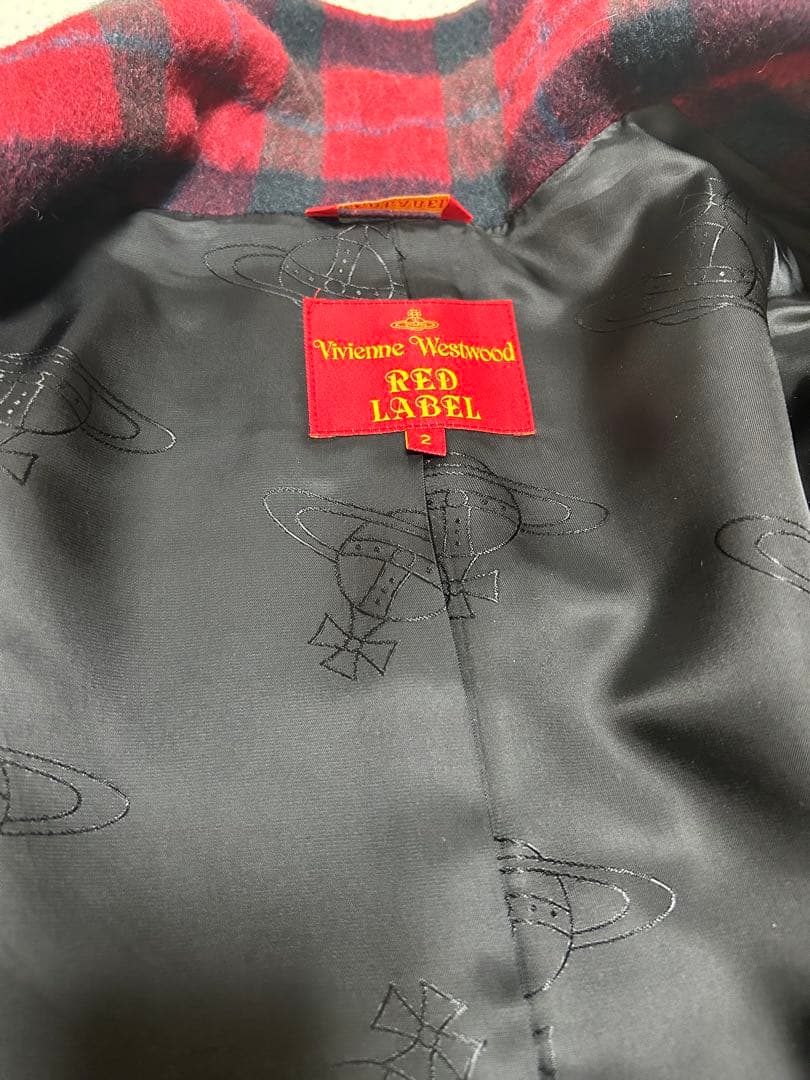 Vivienne Westwood RED LABEL コート 赤黒チェック