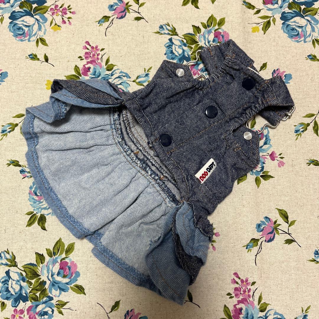 ドッグデプト 女の子 4枚セット ワンピース ニット ジャンバースカート デニム