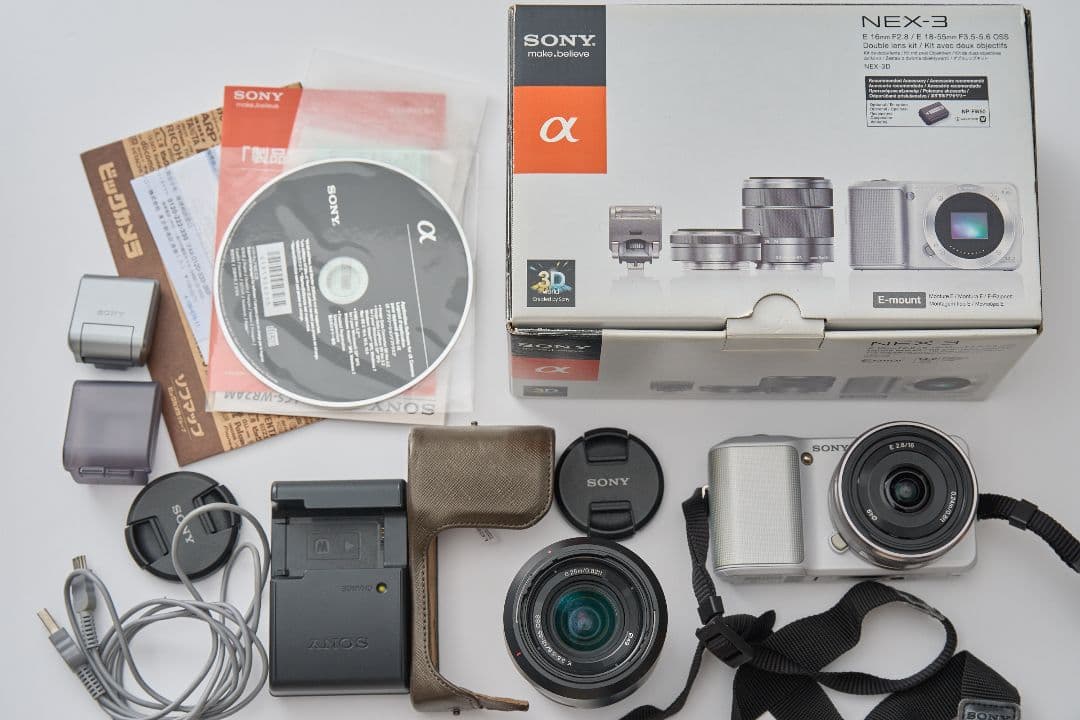 SONY NEX−3 NEX-3D /一眼カメラ　美品