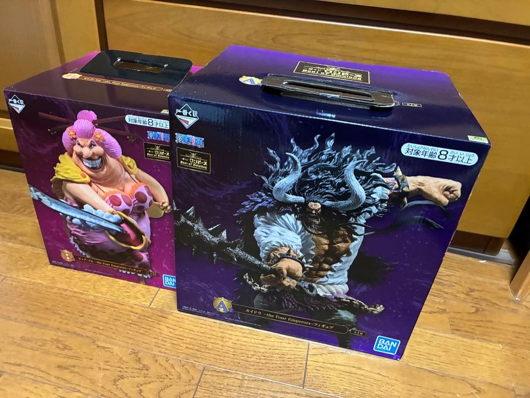 開封品　一番くじ　ワンピース　カイドウ　ビッグマム　フィギュア