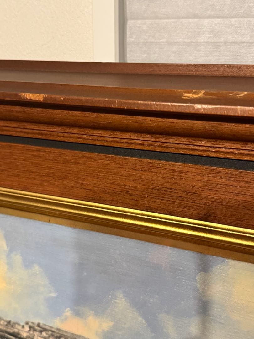 (25) 岩崎鉦吾　油彩　エトワール凱旋門 Arc de Triomphe