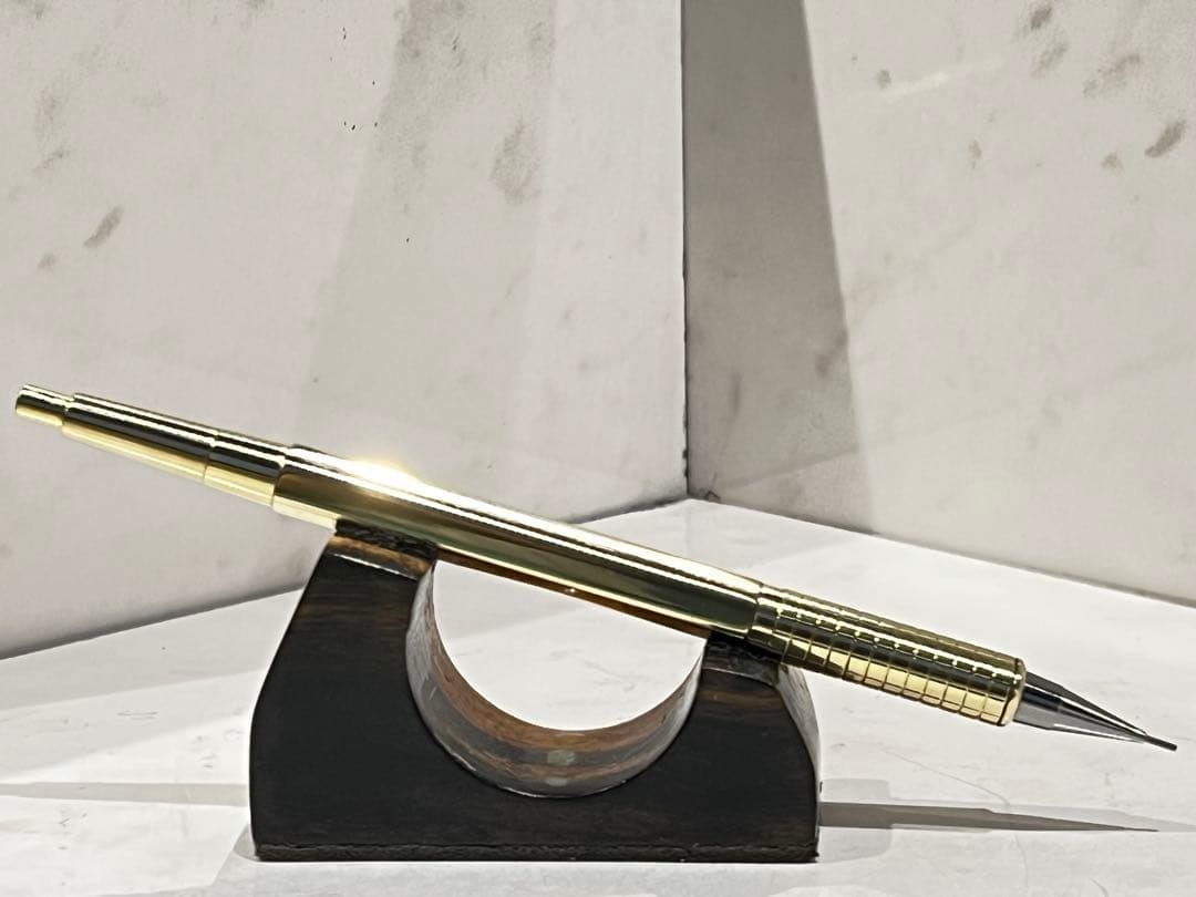 pg5+真鍮6角軸+フル真鍮(硬度表示窓有り、ノックカバー、ノックボタン)