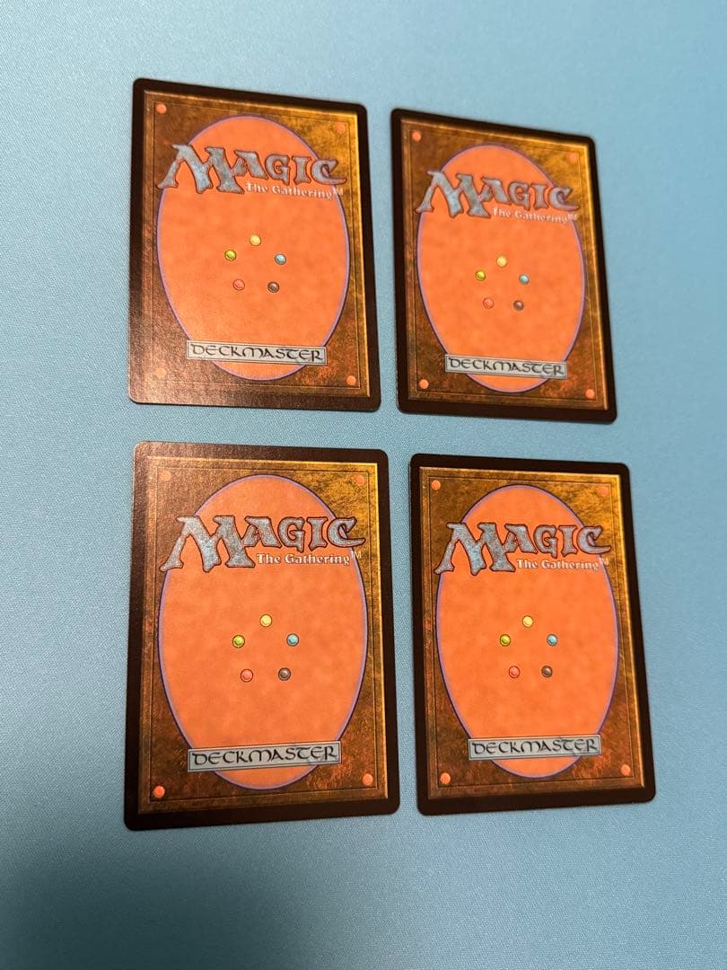 霧深い雨林　英語foil 4枚