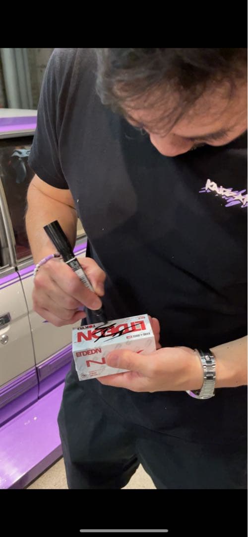 LTDEDN NSX サイン入りKAIDO HOUSE ミニカーアゴーゴー