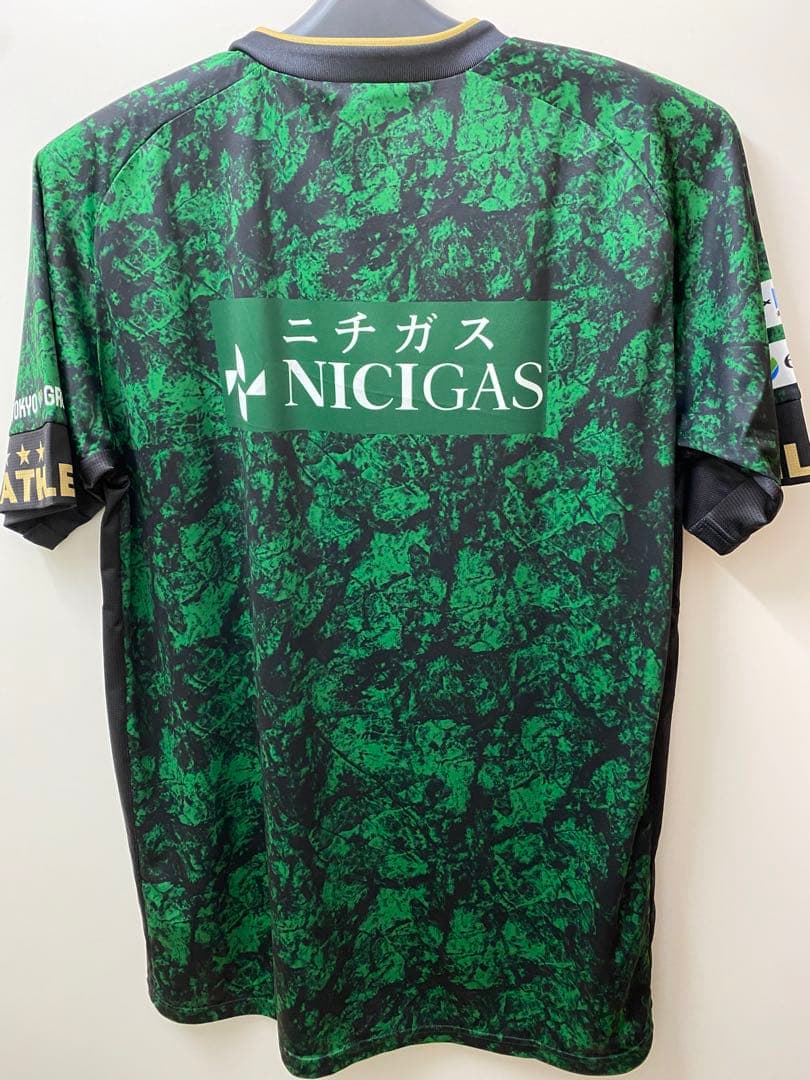 東京ヴェルディ アスレタ選手着用モデルレプリカプラクティスシャツ Oサイズ