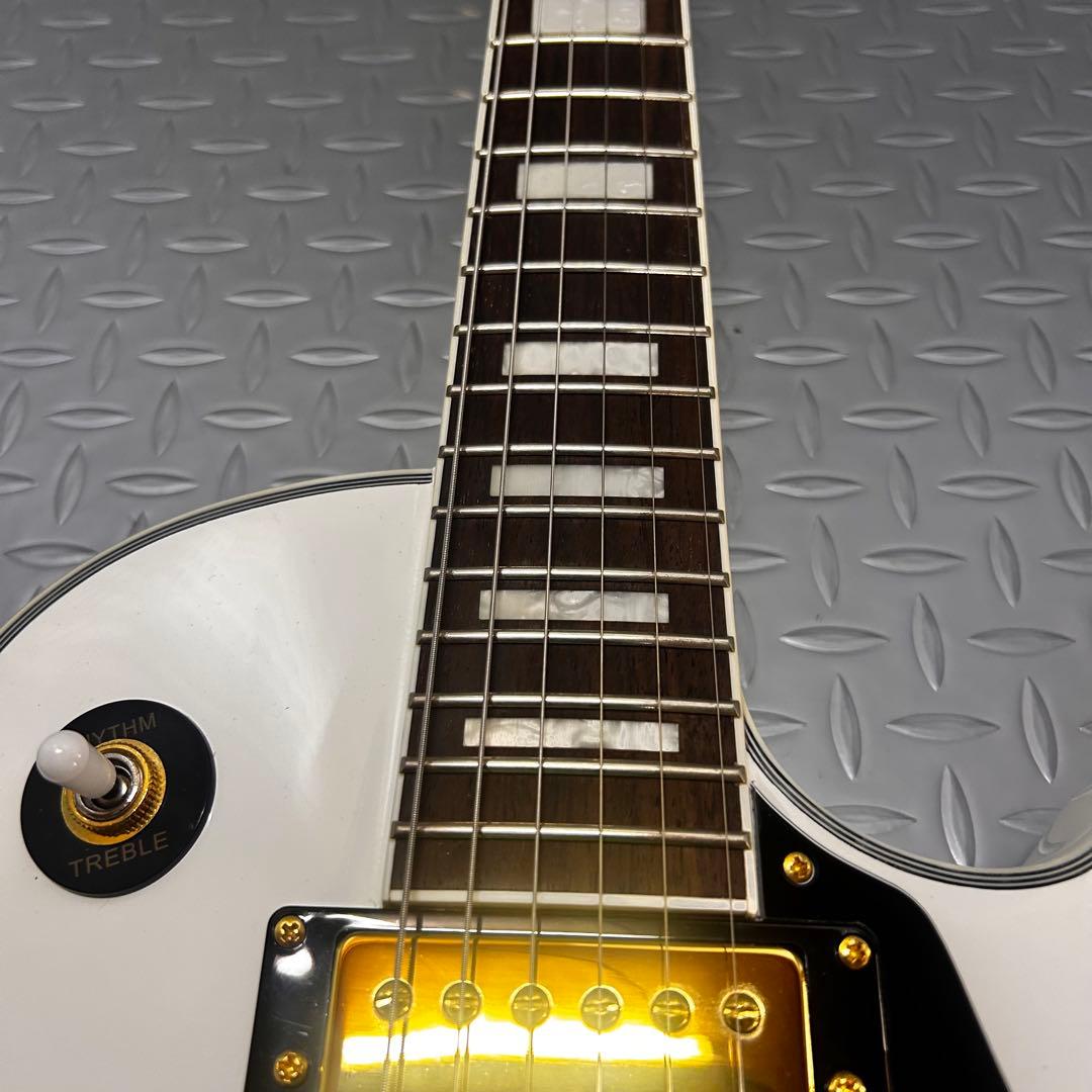 【極美品】BIiTZ レスポール ホワイト 後藤ひとり 平沢唯 ソフトケース付き