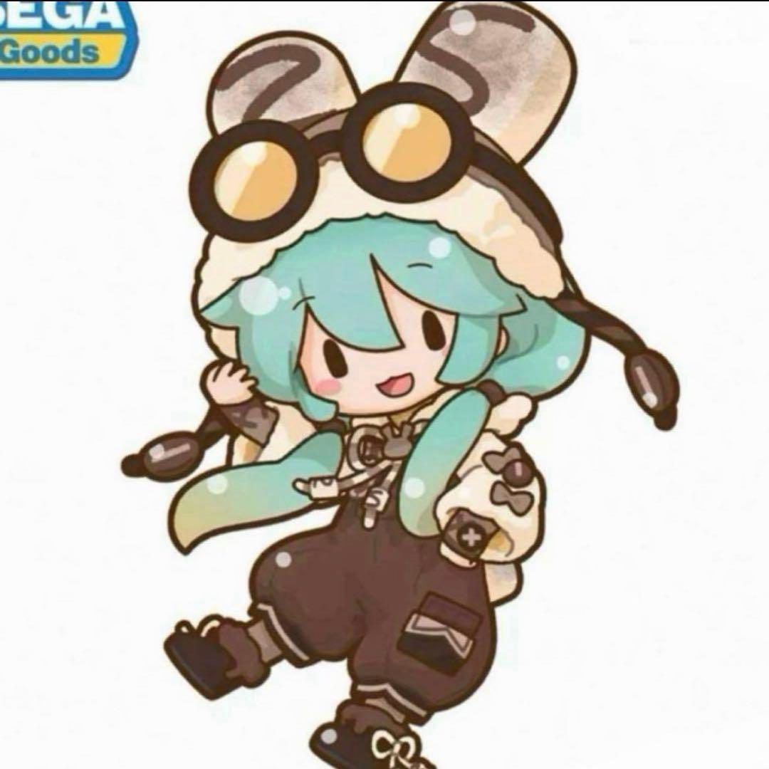 新品未開封 初音ミク マシュマロホットココア ふわぷち ぬいぐるみ (LL)