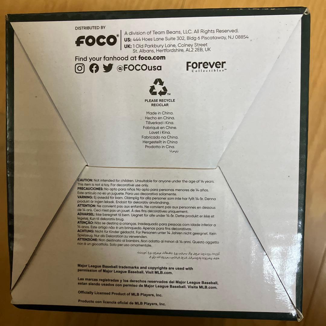 大谷翔平 ドジャース foco ビジタービックヘッド社 ボブルヘッドS 限定品