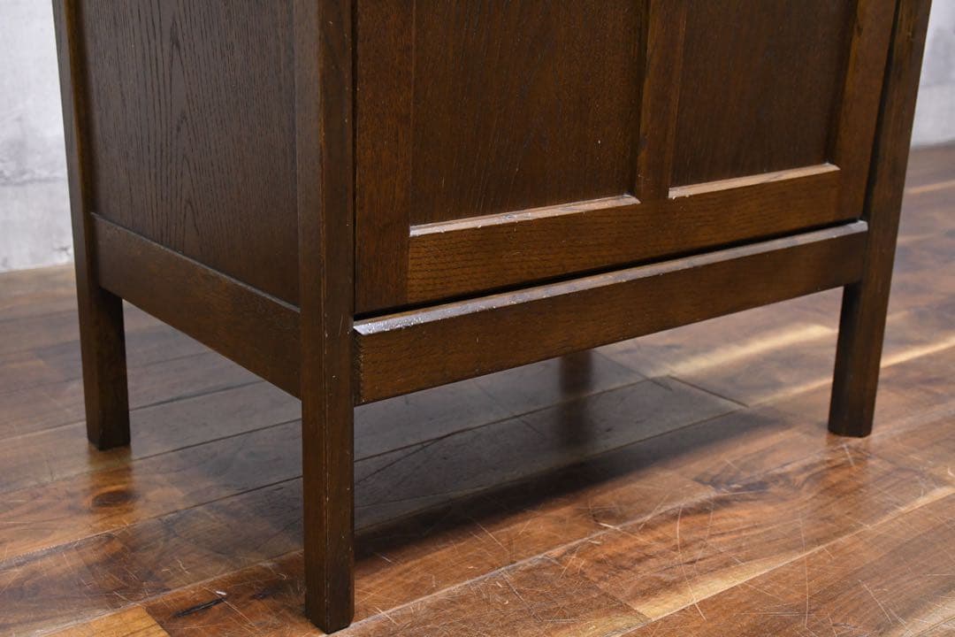 EAC2 カリモク サイドキャビネット 電話台 花台 ディスプレイ台 飾り台