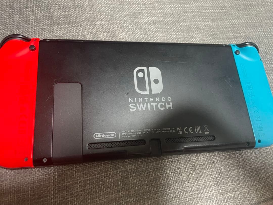 Nintendo Switch 青/赤 本体 充電器付き