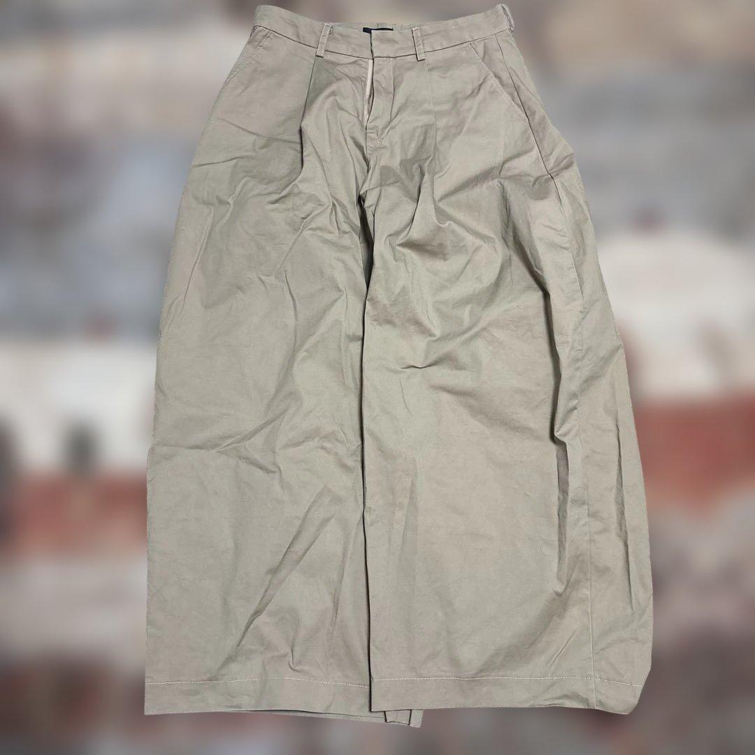 pushpush チノパンツ　タグあり　箱あり　ワイド