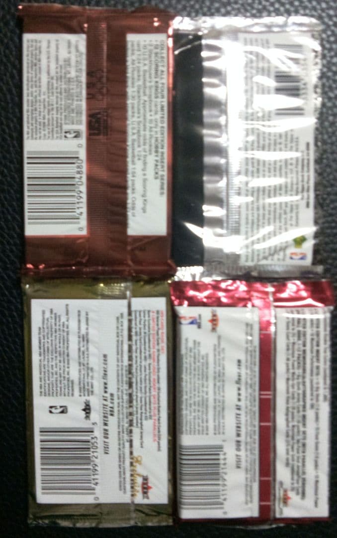 NBAカード 未開封品 4点セット