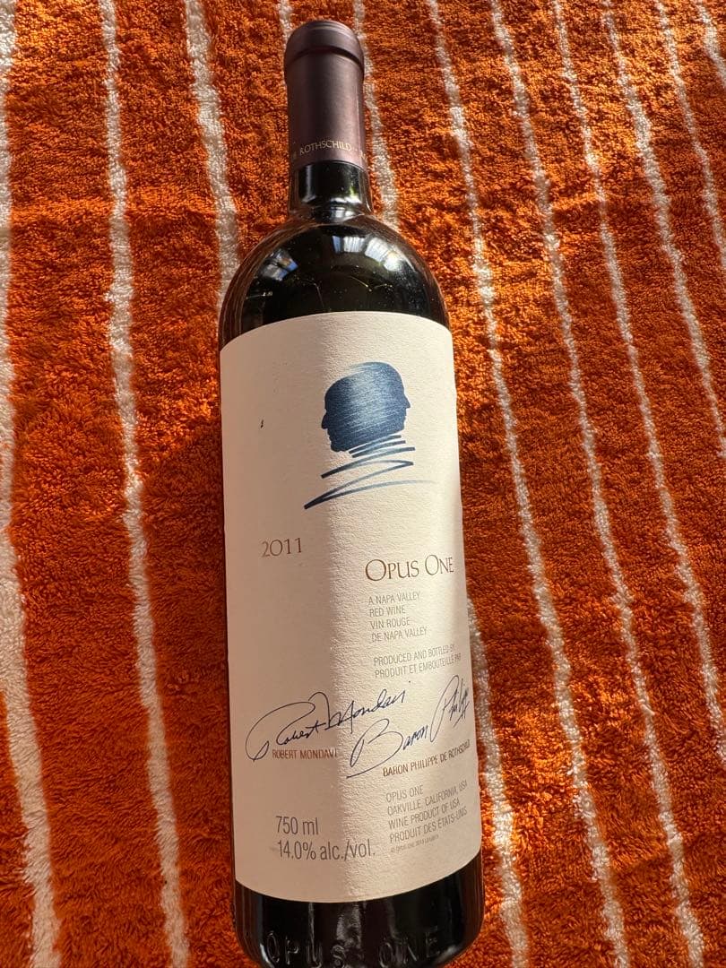 オーパスワンカリフォルニア　アメリカ2011年 750ml