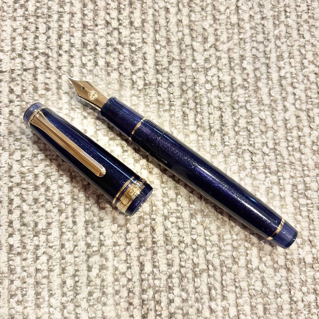 八文字屋 万年筆 月山ブルームーン EF 新品未使用 即購入⭕️！