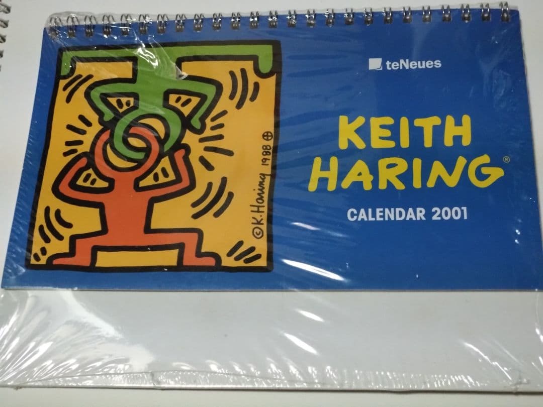 キースヘリング　カレンダー　レア　レトロ　ヴィンテージ