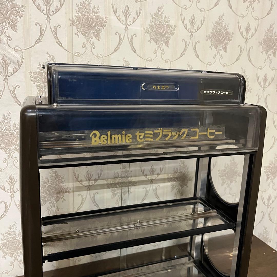 【アンティーク】昭和レトロ ベルミーコーヒー 缶ウォーマー 保温器 当時物